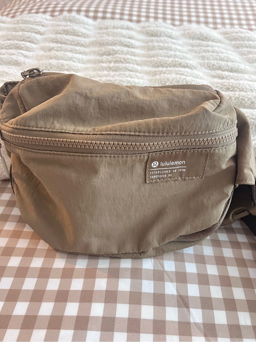Lululemon Khaki Belt Bag